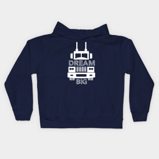 Truck Driver Dream Big Kids Hoodie